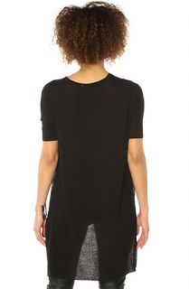 Cheap Monday The Slice Tee in Black Concrete