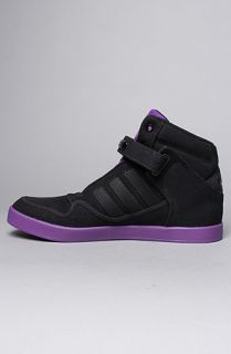 adidas The AR 20 Canvas Sneaker in Black Power Purple