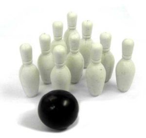 Complete Sets Bowling Game Ball Pins 203 Balls