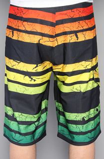 LRG Core Collection The Right By The Beach Boardshorts in Black