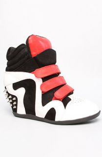 Sole Boutique The Just Sneaker in Black and White