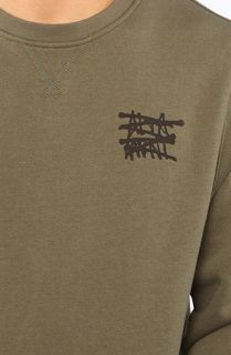 Altamont The No Logo Crewneck Sweatshirt in Olive