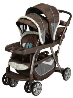  Ready To Grow Stand & Ride Duo Stroller DOUBLE TRAVEL SYSTEM ~ OASIS