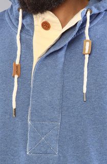 WeSC The Basil Hoody in Indigo Melange