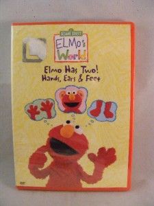Sesame Street Elmos World   Elmo Has Two Hands, Ears & Feet DVD