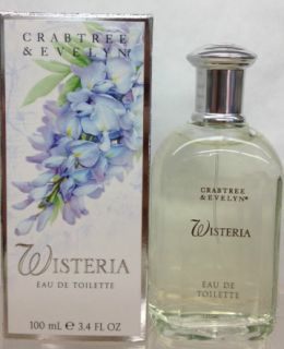 Crabtree and Evelyn Wisteria Eau De Toilette 100ml Brand New