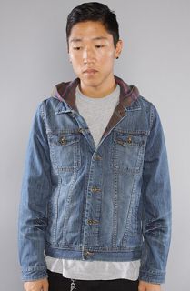 Obey The Navajo Painters Jacket in Vintage Indigo