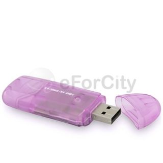 For USB 2 0 SD MMC T Flash Memory Card Reader Pen Drive