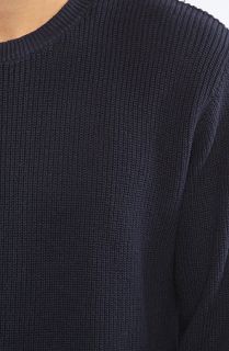 Obey The Colfax Sweater in Dark Navy Concrete