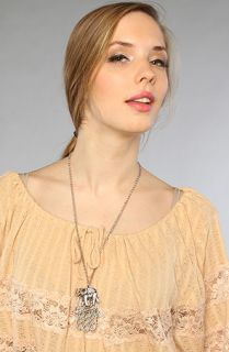 Soho Collection The Daily Throw On Elephant Necklace