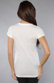 Hurley The Solid Perfect V Tee in White