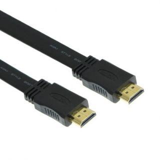 1M 3 3ft Flat HDMI 19P 1 Male to Male mm Cable 3D 1080p 1 4V 30AWG