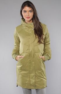 Nikita The Apsu Down Coat in Moss Concrete