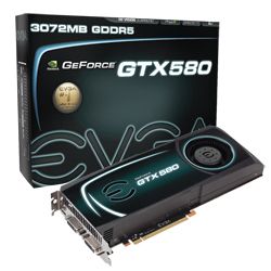 EVGA NVIDIA GeForce GTX 580 (03G P3 1584 AR) 3 GB GDDR5 SDRAM PCI