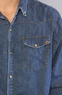 Insight The Bayouborn Buttondown Shirt in Beaten Blue