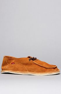 Oliberte The Nimbol Shoe in Rust Suede