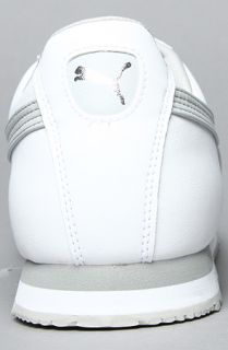 Puma The Roma Basic Sneaker in White Grey