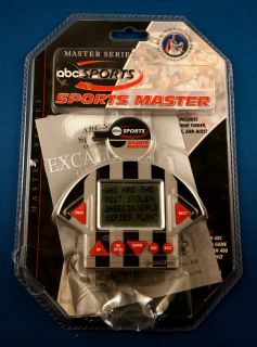 Electronic handheld ABC SPORTS MASTER game by Excalibur. Tested, and