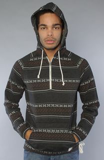 Vans The Abbot Hoody in Black Heather Print