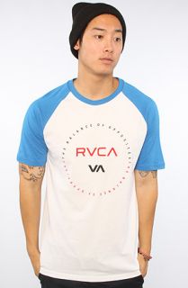 RVCA The Circular Raglan in white Concrete