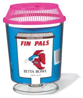 A1512 Fin Pals Goldfish Betta Bowl Colors May Vary New