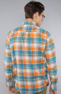 Burton The Brighton Flannel Buttondown Shirt in Carrot