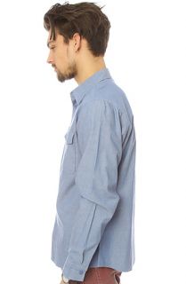 Brixton The Davis Buttondown in Light Blue