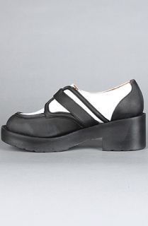 Jeffrey Campbell The Bo Duke Shoe in Black and White