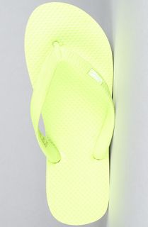 Cheap Monday The Flapper Flip Flop in Neon Green