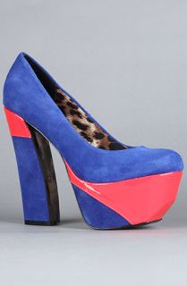 Betsey Johnson The Foxxeyy Shoe in Blue Multi