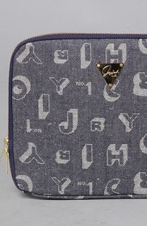 Joyrich The Shadow Font Denim iPad Case