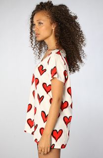 Joyrich The Hyper Heart Tee in White Concrete