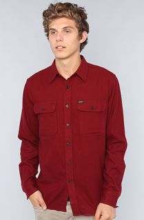 Brixton The Donez Buttondown in Burgundy