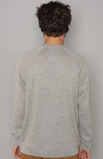 Obey The Windsor Sweater in Heather Grey