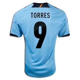 Adidas Fernando Torres Spain Away Jersey 2012 13 Euro 2012