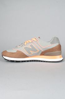 New Balance The MSR574 Sneaker in Olive