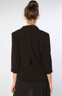 Ladakh The lover Tux Crepe Cutout Blazer