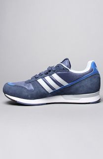 adidas The Marathon 88 Sneaker in Power Steel Clear Grey Prime Blue
