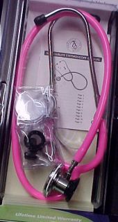 Stethoscope Spraguelite EMT Hot Flamingo Pink 124