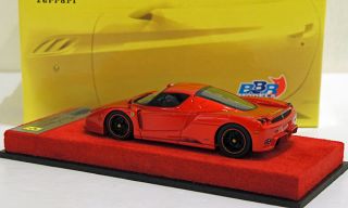 BBR 1 43 Ferrari Enzo Special F1 Red on Red Leather Base EDT 01 20
