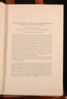 1927 Journal of Experimental Medicine Ed by Peyton ROUS