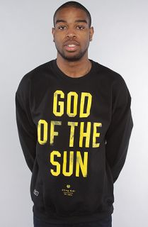 Acropolis God of the Sun Crewneck Black