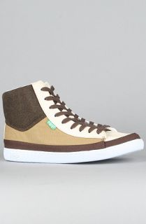 Keep The Guerra Sneaker in Tan Herringbone