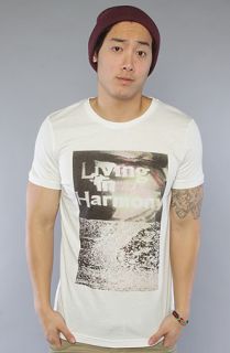 Lifetime Collective The Living In Harmony Tee in Antique White