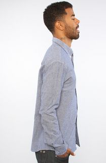 Crate The Benchmark Buttondown Shirt in Blue Chambray