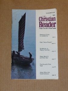 The Christian Reader Magazine Lot of 10 Issues 1968 1974