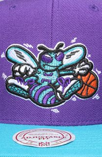 Mitchell & Ness The NBA Wool Snapback Hat in Purple