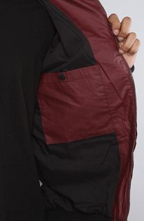 KR3W The Anson Jacket in Burgundy Concrete