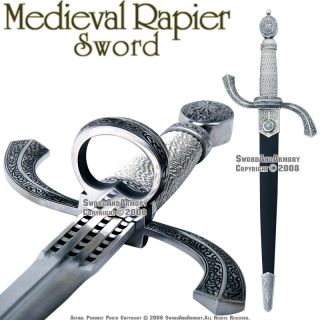 Renaissance Main Gauche Rapier Sword Fencing Dagger New