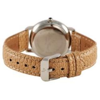 Lucien Piccard Womens Diamond Leather Watch 3 Colors